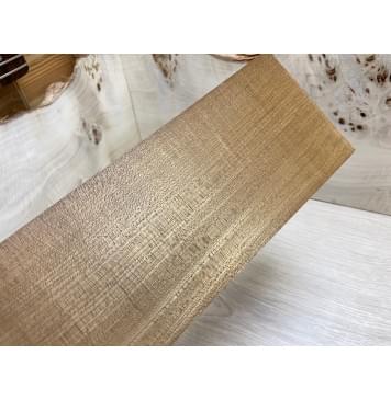 Клён Печёный 180 гр заготовка накладки на головку грифа Радиал АА 6х95х240 мм-1