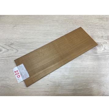 Клён Печёный 180 гр заготовка накладки на головку грифа Радиал АА 3,5х93х260 мм-1