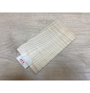 Клён Белый Явор, Волнистый заготовка накладки на головку грифа Смешанный ААА Волна ААА 5х108х190 мм-1