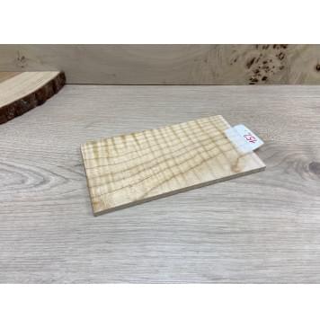 Клён Белый Явор, Волнистый заготовка накладки на головку грифа Смешанный ААА Волна ААА 5х108х190 мм-0