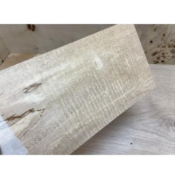 Клён Американский Spalted Волнистый заготовка накладки на головку грифа Смешанный ААА Волна АА 5х114х215 мм-0