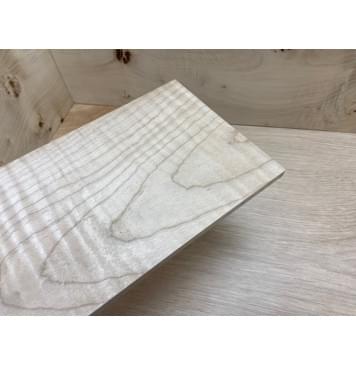 Клён Белый Явор, Волнистый заготовка накладки на головку грифа Смешанный ААА Волна АА 7х124х200 мм-0