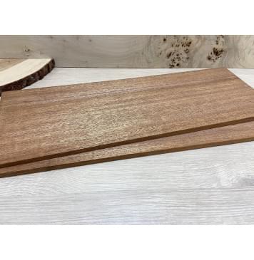 Махагон Кая заготовка на топ Радиал АА 8х195х540 мм - 2 шт.(книжкой)-3