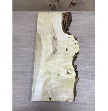 Клён Американский Каповый заготовка на топ Смешанный ААА 18х140-210х450 мм 1шт (под распил) -0