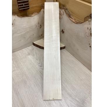 Клён Белый заготовка накладки для электрогитары Радиал АА 7,5х82х510 мм-0