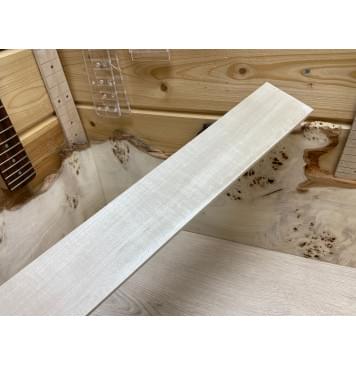 Клён Белый заготовка накладки для электрогитары Радиал АА 7,5х82х510 мм-1