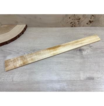 Клён Американский Волнистый заготовка накладки для электрогитары Смешанный ААА Волна ААА 8,5х62-50х595 мм-5