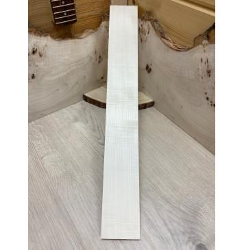 Клён Белый Явор, Волнистый заготовка накладки для электрогитары Радиал АА Волна АА 10х75х560 мм-0