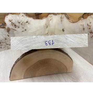 Ясень Белый Волнистый заготовка корпуса для Тревел гитары Тангент АА Волна А 44,5х263х400 мм (Массив)-4