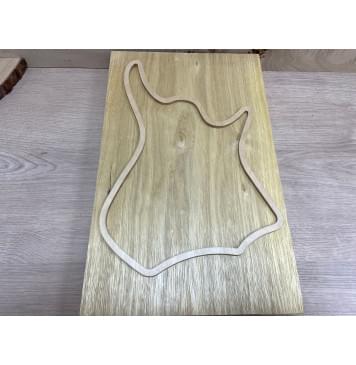 Корина Белая заготовка корпуса для Тревел - гитары Тангент А 46х277х425 мм (Массив) Корина Белая заготовка корпуса для Тревел - гитары Тангент А 46х277х425 мм (Массив)-3