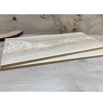 Ясень Оливковый заготовка на топ Смешанный АА 12х270х610 мм - 2 шт. (книжкой)-2