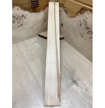 Клён Американский Spalted заготовка накладки для бас-гитары Радиал АА 9х77х695 мм-0