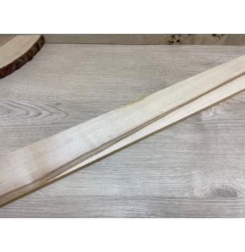 Клён Американский Spalted заготовка накладки для бас-гитары Радиал АА 9х77х695 мм-1