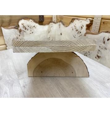 Ясень Белый заготовка на топ Тангент ААА 17х277х715 мм - 2 шт. (книжкой)-3