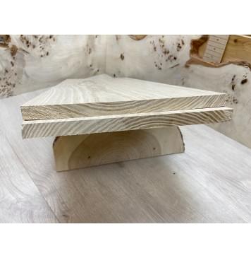 Ясень Оливковый заготовка на топ Смешанный ААА 16х275х700 мм - 2 шт. (книжкой)-1