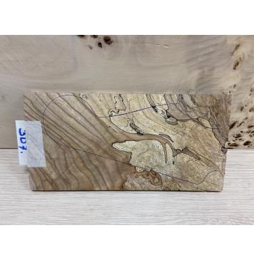 Карагач Корень заготовка накладки на головку грифа Смешанный ААА 5х98х190 мм-2