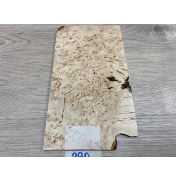 Ольха Кап заготовка накладки на головку грифа Смешанный ААА 6х128х220 мм-2