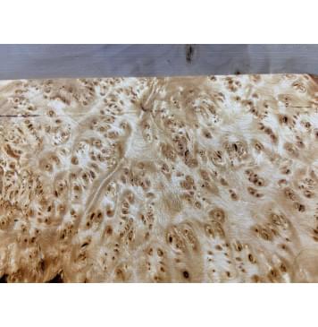 Ольха Кап заготовка накладки на головку грифа Смешанный ААА 6х128х220 мм-3