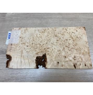 Ольха Кап заготовка накладки на головку грифа Смешанный ААА 6х128х220 мм-2