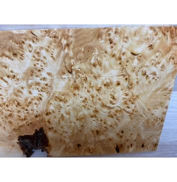 Ольха Кап заготовка накладки на головку грифа Смешанный ААА 6х128х220 мм-3