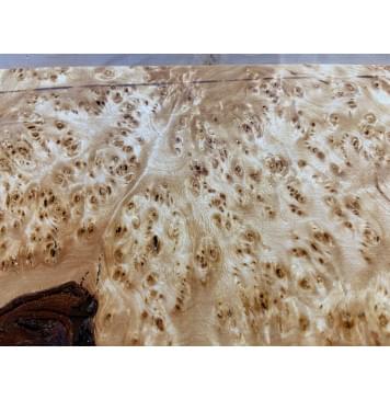 Ольха Кап заготовка накладки на головку грифа Смешанный ААА 6х130х220 мм-1