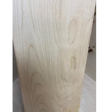 Клён Белый заготовка накладки на головку грифа Тангент ААА 5х140х310 мм-2