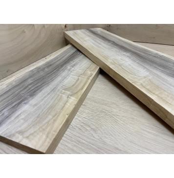 Тополь Болотный заготовка на топ Тревел гитары Смешанный ААА 15х120-130х400 мм 2 шт (книжкой)-1