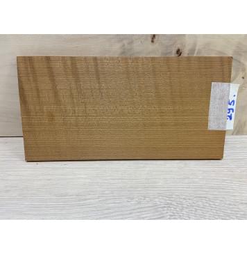 Клён Волнистый Печёный 180 гр заготовка накладки на головку грифа Радиал ААА Волна ААА 5х103х200 мм-2