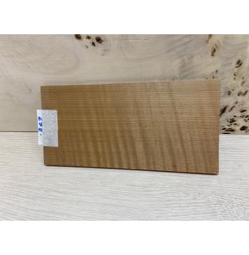 Клён Волнистый Печёный 180 гр заготовка накладки на головку грифа Радиал ААА Волна ААА 5х103х200 мм-1