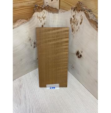 Клён Волнистый Печёный 180 гр заготовка накладки на головку грифа Радиал ААА Волна ААА 5х103х200 мм-1