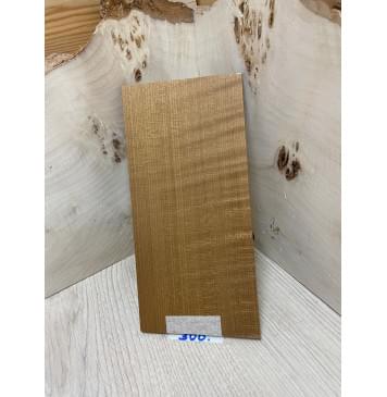 Клён Волнистый Печёный 180 гр заготовка накладки на головку грифа Радиал ААА Волна ААА 5х103х200 мм-1