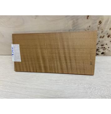 Клён Волнистый Печёный 180 гр заготовка накладки на головку грифа Радиал ААА Волна ААА 5х103х200 мм-1