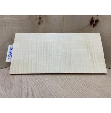 Клён Белый Явор, Волнистый заготовка накладки на головку грифа Радиал АА Волна ААА 6х104х210 мм-5