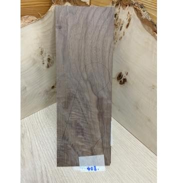 Орех Американский заготовка накладки на головку грифа Смешанный ААА 2х98х270 мм (шлифованная)-0