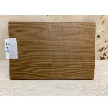 Ясень Печёный 180 гр заготовка накладки на головку грифа Смешанный ААА 5х132х190 мм-0