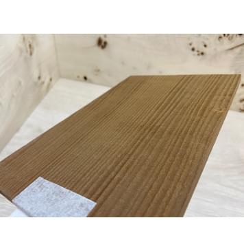 Ясень Печёный 180 гр заготовка накладки на головку грифа Смешанный ААА 5х132х190 мм-1