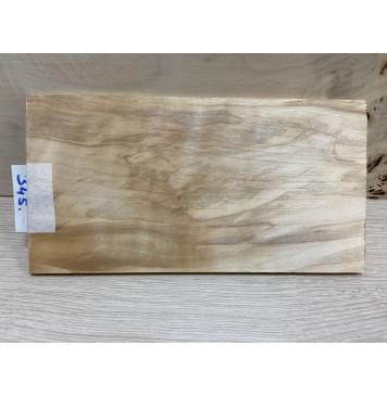 Берёза Болотная заготовка накладки на головку грифа Смешанный ААА 5,5х116х220 мм-0