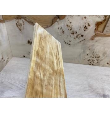 Берёза Болотная заготовка накладки на головку грифа Смешанный ААА 5,5х116х220 мм-3