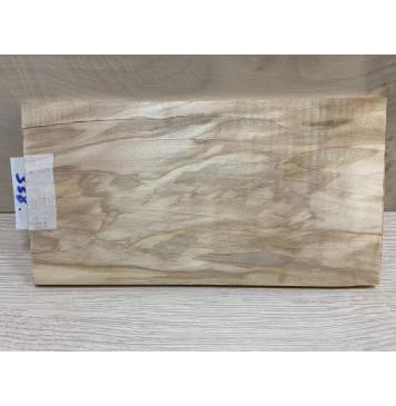 Берёза Болотная заготовка накладки на головку грифа Смешанный ААА 7х116х220 мм-0