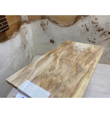 Берёза Болотная заготовка накладки на головку грифа Смешанный ААА 7х116х220 мм-1