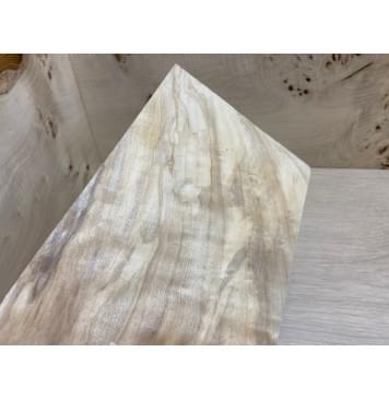 Берёза Болотная заготовка накладки на головку грифа Смешанный ААА 6х150х220 мм-4