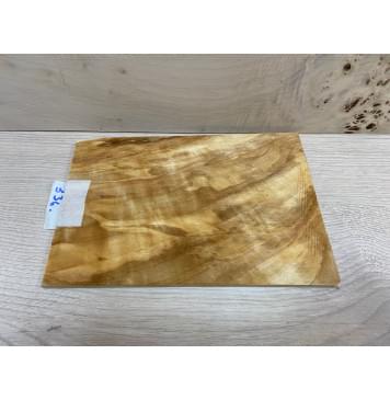 Берёза Болотная заготовка накладки на головку грифа Смешанный ААА 6х150х220 мм-0