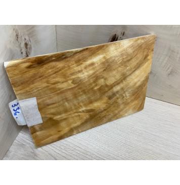 Берёза Болотная заготовка накладки на головку грифа Смешанный ААА 6х150х220 мм-1