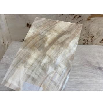 Берёза Болотная заготовка накладки на головку грифа Смешанный ААА 4,5х150х220 мм-2