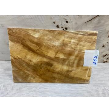 Берёза Болотная заготовка накладки на головку грифа Смешанный ААА 4,5х150х220 мм-1
