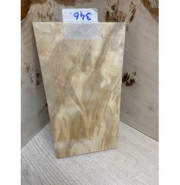 Берёза Болотная заготовка накладки на головку грифа Смешанный ААА 9х120х220 мм-4