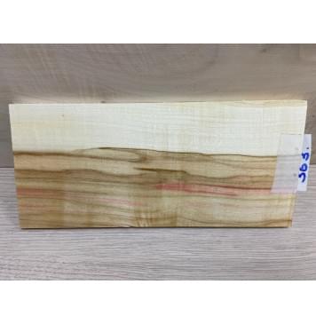 Клён Американский заготовка накладки на головку грифа Смешанный ААА 7х98х210 мм-0