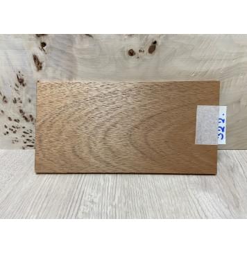 Махагон Кая заготовка накладки на головку грифа Тангент АА 6,5х103х215 мм-0