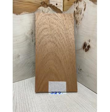 Махагон Кая заготовка накладки на головку грифа Тангент АА 6,5х103х215 мм-1