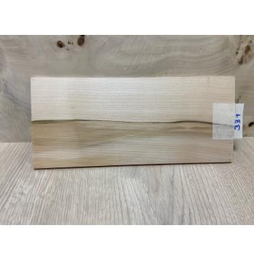 Клён Чёрный заготовка накладки на головку грифа Смешанный ААА 3х112х250 мм-0